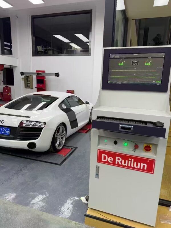 Automobile shock-proof damping detection platform