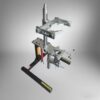 Dismantling damping spring compressor spring dismounting tool fixed spring compression dismounting machine