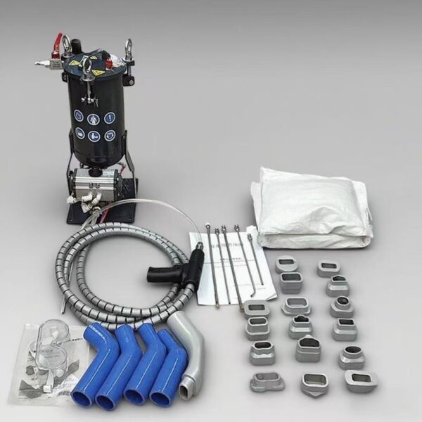BMW's original high-pressure walnut sand decarbonization machine can clean the carbon in the valve carbon cylinder.