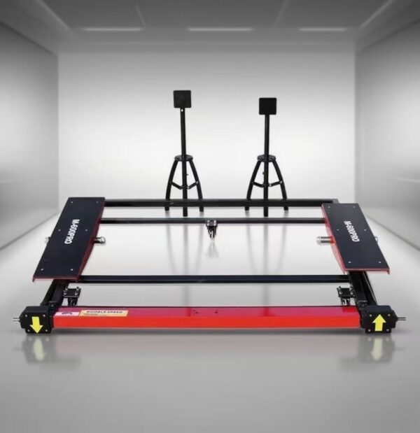 Exquisite chassis care portable mobile car lift jack, 2.5 tons lifting height 500 mm.