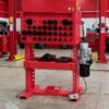 Hydraulic rubber sleeve machine