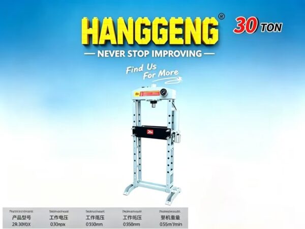 Brand-new Zir 30-ton pneumatic manual press