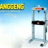 Brand-new Zir 20-ton hydraulic bearing press, which is both pneumatic and manual, model ZR-20YQ.