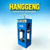 Automobile shock absorber cutting and edge banding machine