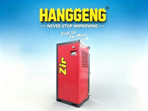 Zir top-mounted air compressor, gas storage tank screw air pump