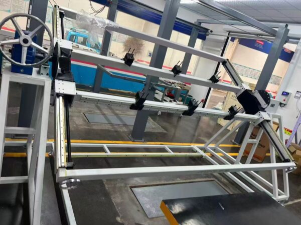 New energy power battery turnover frame