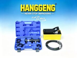 Pneumatic ball head removal tool