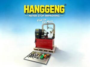 Gantry wheel hub repair equipment