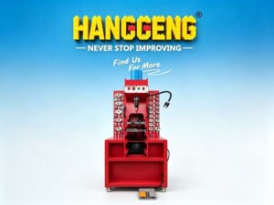 Hydraulic hose replacement machine