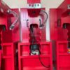 Hydraulic hose replacement machine
