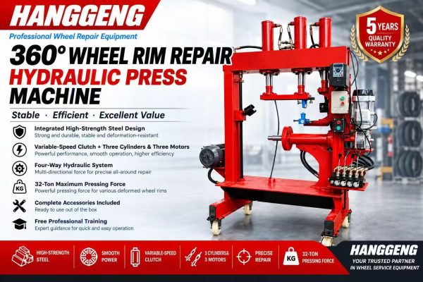 微信图片_20260913175051 360° Dead‑angle‑free Wheel Hub Hydraulic Straightening Machine