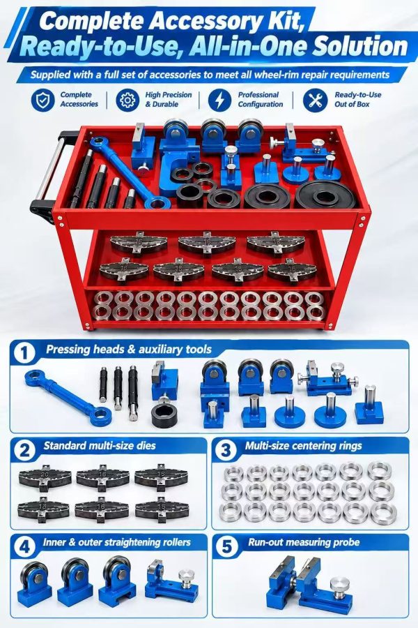 微信图片_20260913175105 360° Dead‑angle‑free Wheel Hub Hydraulic Straightening Machine